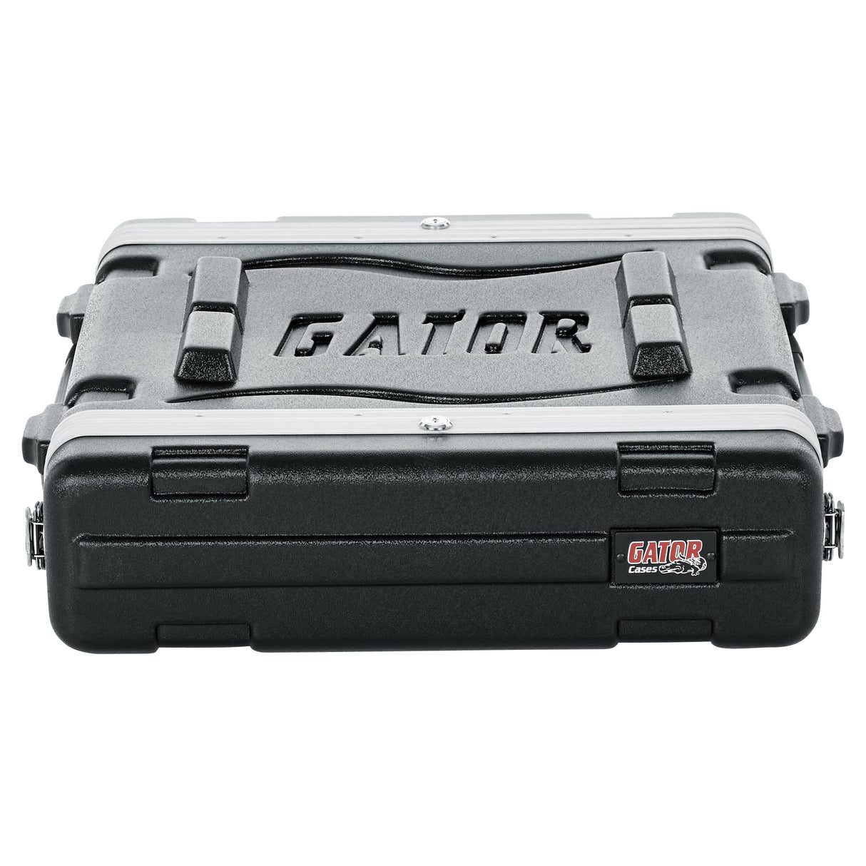 Gator Cases Estante Moldeado Liviano 2U con Pestillos Resistentes; Profundidad Estándar 19.25' (GR-2L)