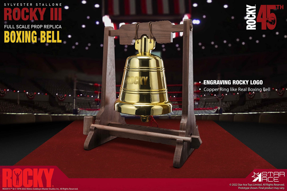 Rocky III réplique 1/1 Boxing Bell 30 cm