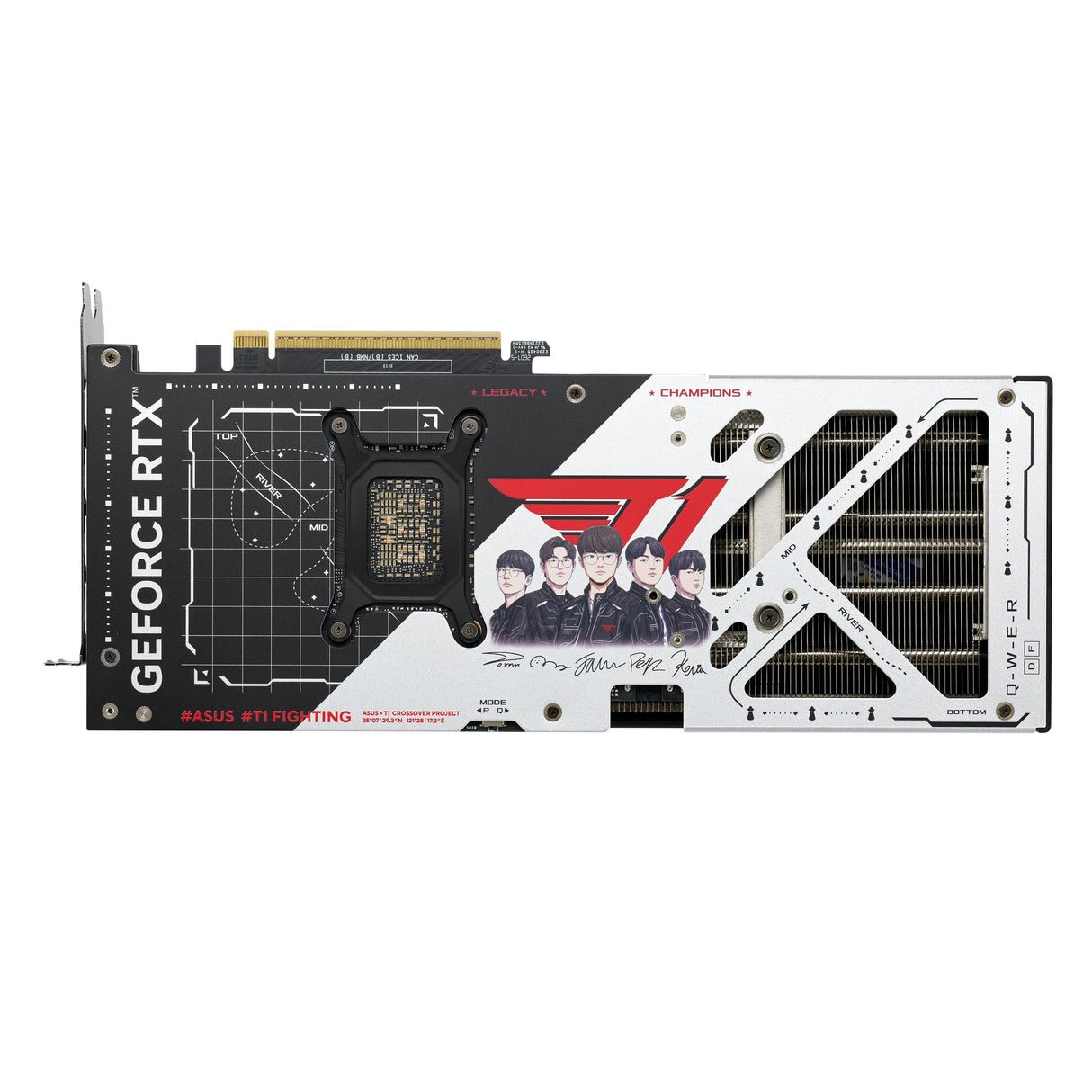 ASUS The T1 GeForce RTX™ 5070 12GB GDDR7 Graphics Card (PCIe® 5.0, 12GB GDDR7, HDMI®/DP 2.1, 2.5-Slot, Axial-Tech Fans, Dual BIOS)