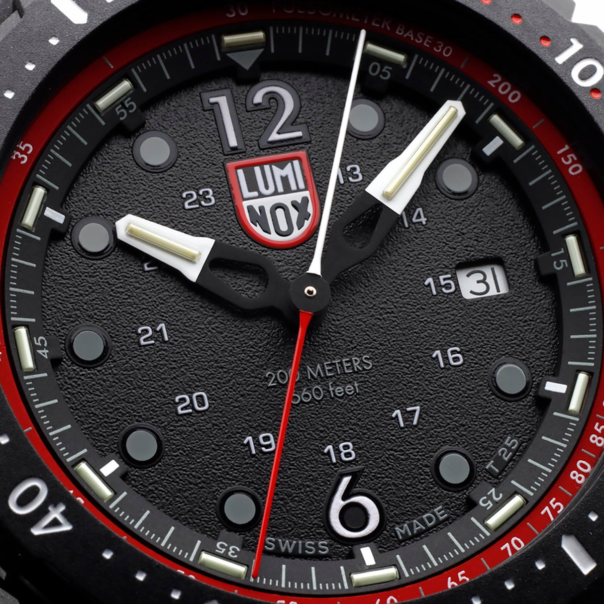 Luminox Reloj Analógico para Hombres de Cuarzo con Correa en Caucho XL.1051