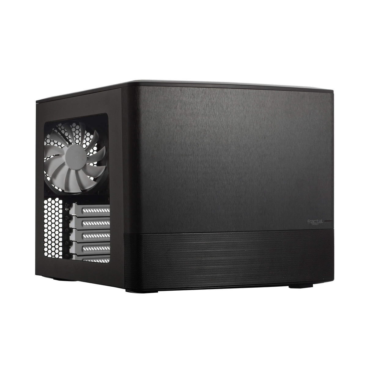 Fractal Design Node 804, Caja de Ordenador de sobremesa, Negro