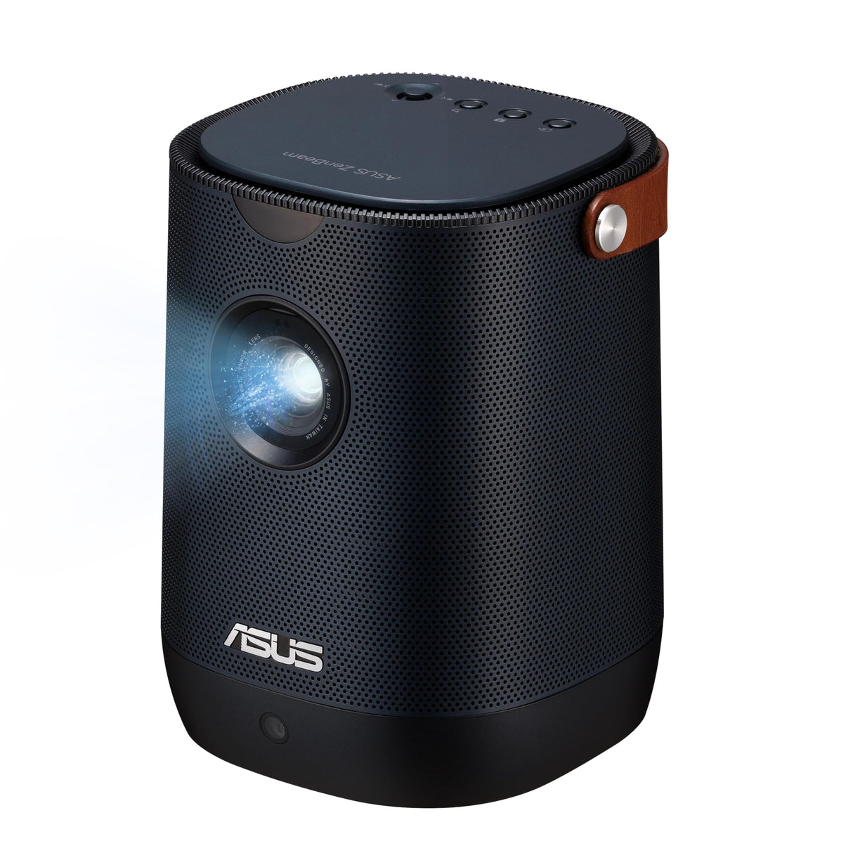 ASUS ZenBeam L2 Proyector LED portátil Inteligente - 960 lúmenes LED, 1080p, Google Android 12 TV, Sonido de Harman Kardon, Altavoz de 10 W, batería integrada, ASUS Light Wall