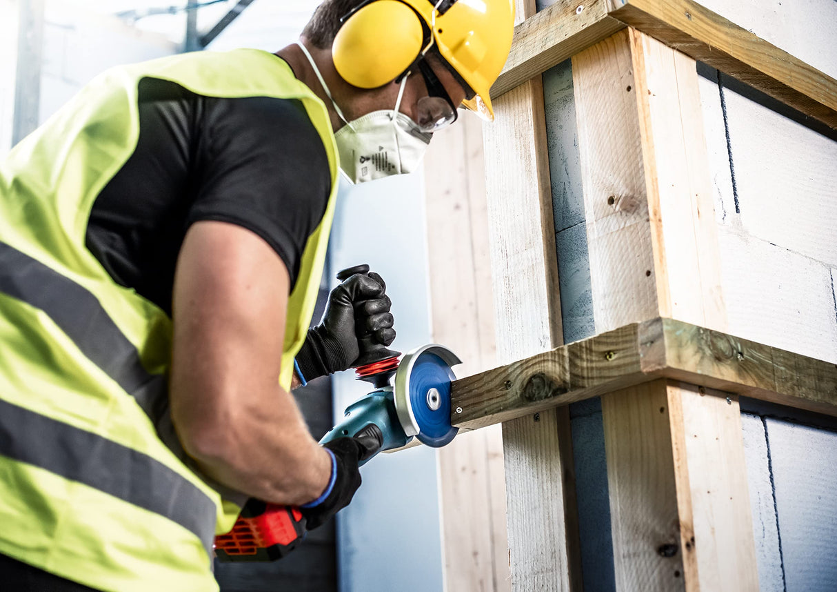 Bosch Professional 10x Discos de corte Expert Carbide Multi Wheel X-LOCK (para Madera dura, Ø 125 mm, accesorios Amoladora pequeña)