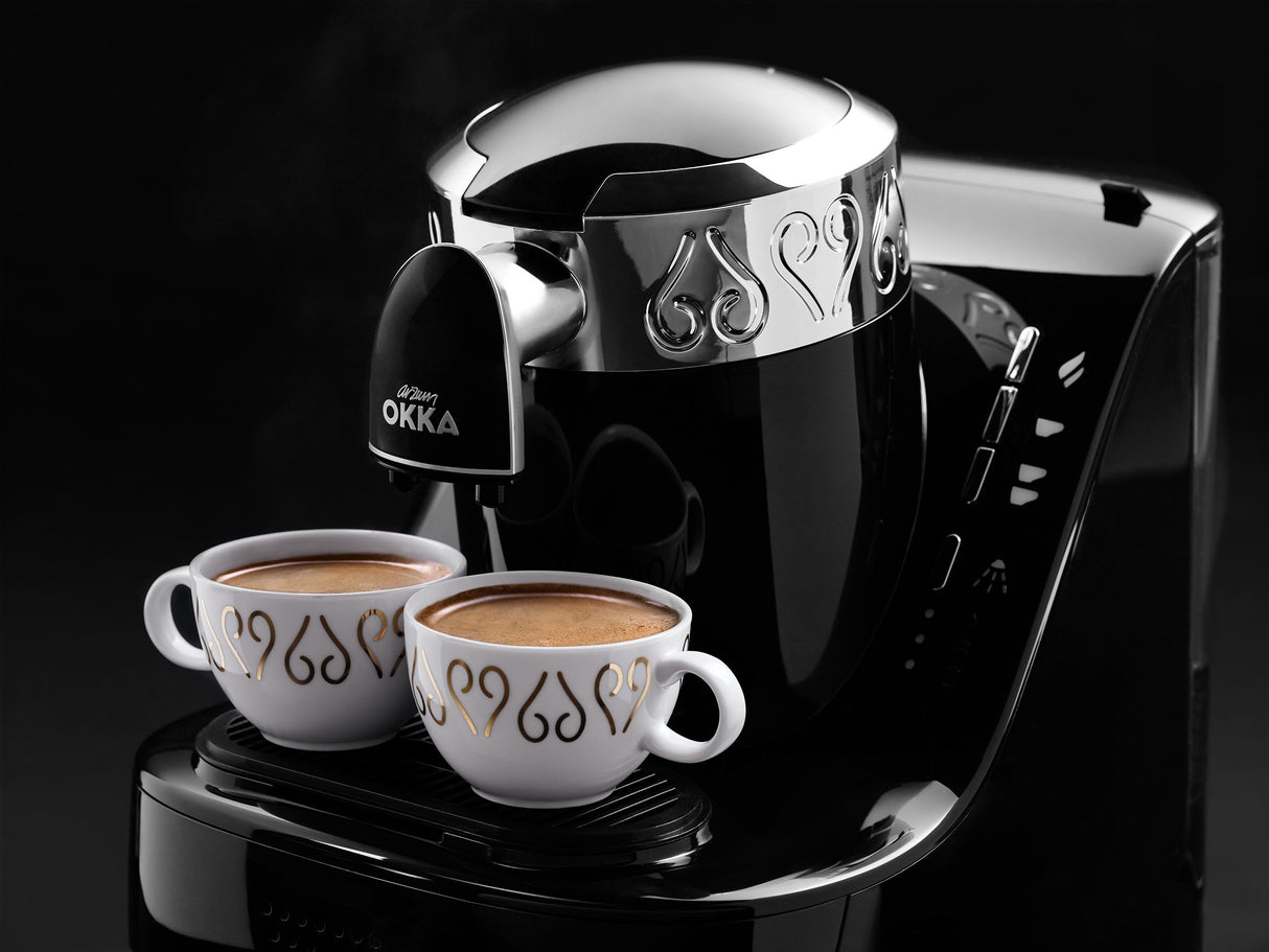 Arzum Ok002 Okka Turco Cafetera, Aluminio, Plata