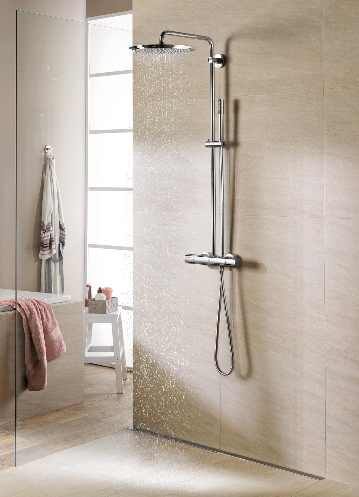 Grohe Rainshower System - Sistema de ducha con ducha Sena 310 mm Ref. 27966000