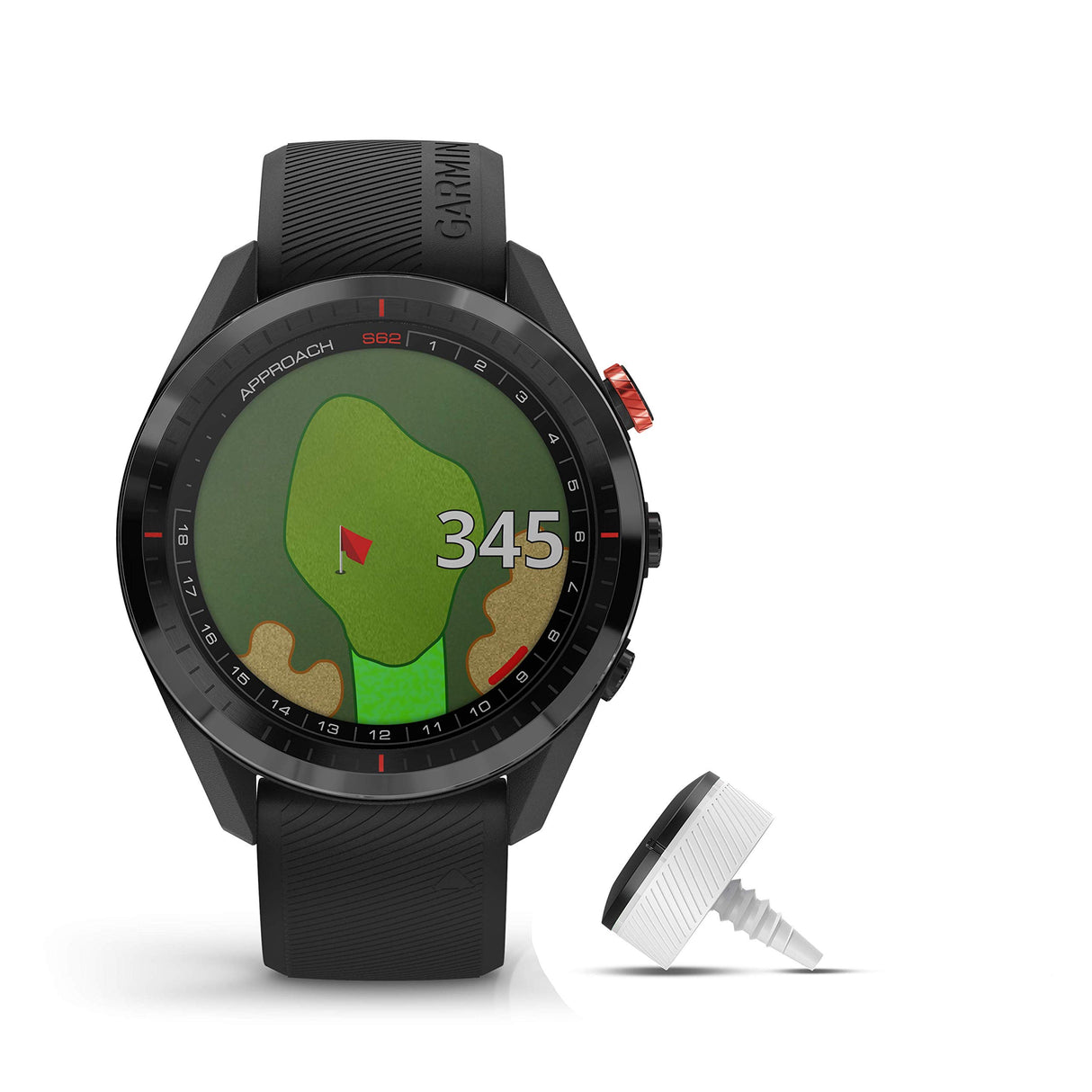 Garmin Approach S62 Smartwatch Golf Black + Garmin Approach CT10