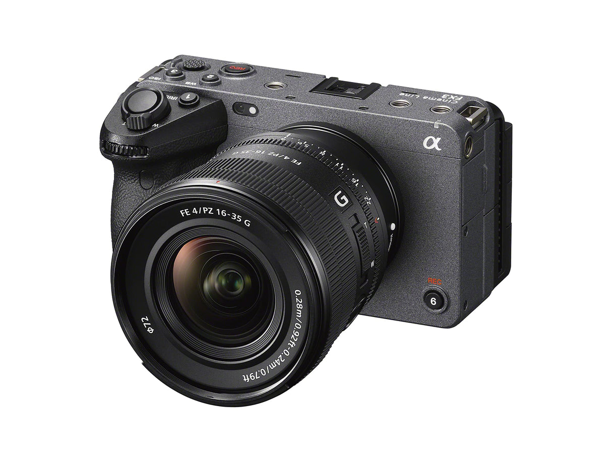 Sony SELP1635G, FE PZ 16-35mm F4 G Full-Frame, Premium G, Objetivo Gran Angular con Zoom motorizado, Negro