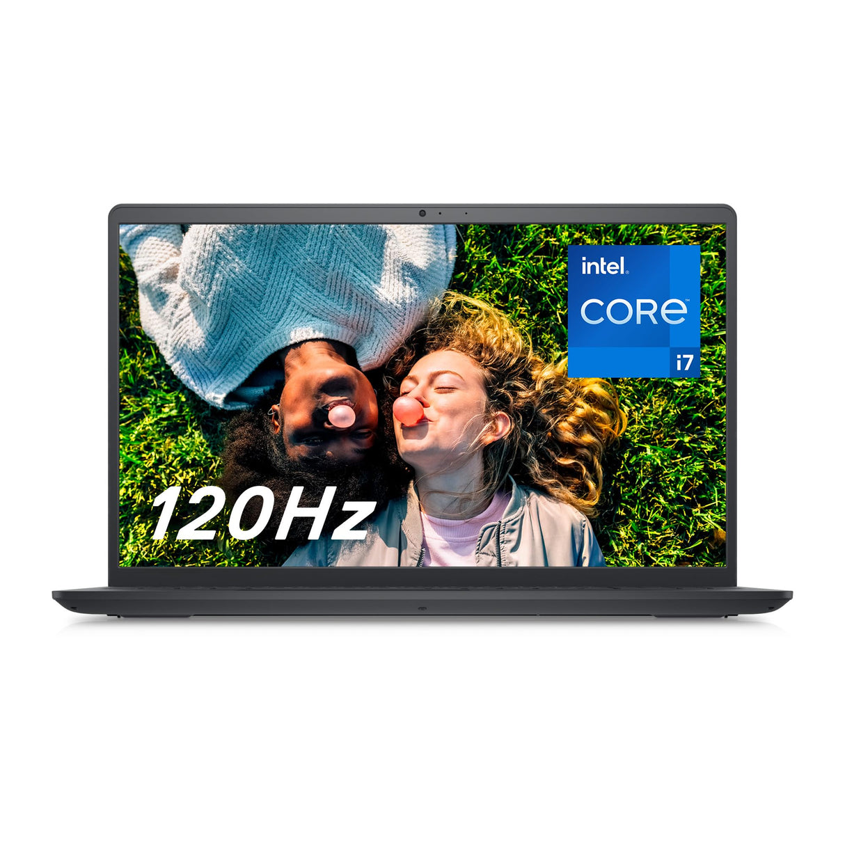 Dell Inspiron 15 3520 Portátil de 15,6'' FHD, Intel Core i7 1255U, 16GB RAM, 512GB SSD, Intel Iris Xe Graphics, Windows 11, Teclado retroiluminado QWERTY Español, Carbon Black