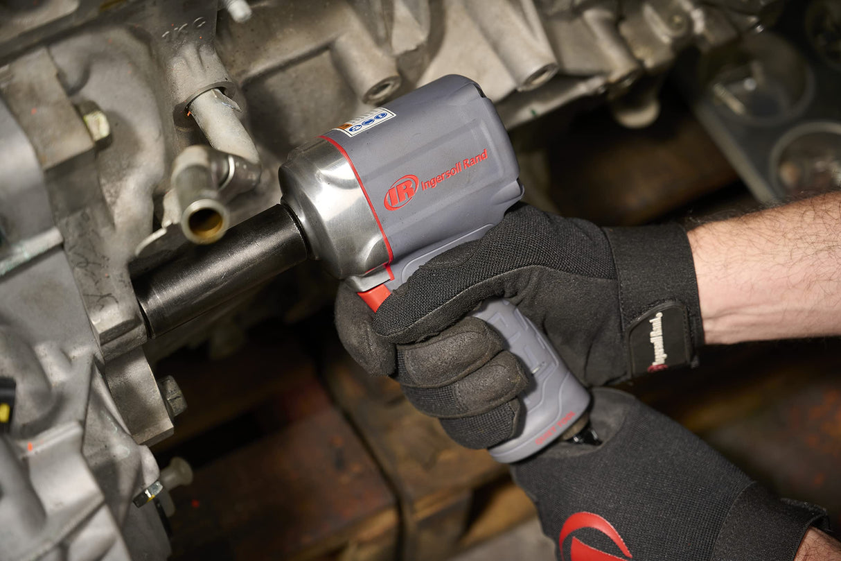 Ingersoll-Rand 36QMAX Llave de Impacto 1/2 Pulgada, Potente Llave de Impacto Neumática 870 Nm Torque, Diseño Ligero y Compacto