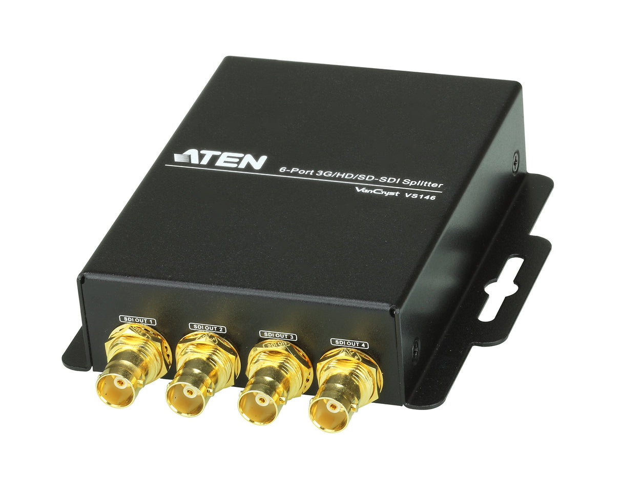 ATEN - 6-Port To 3G/HD/SD-Sdi Splitter, Vs146-At-G (Splitter)