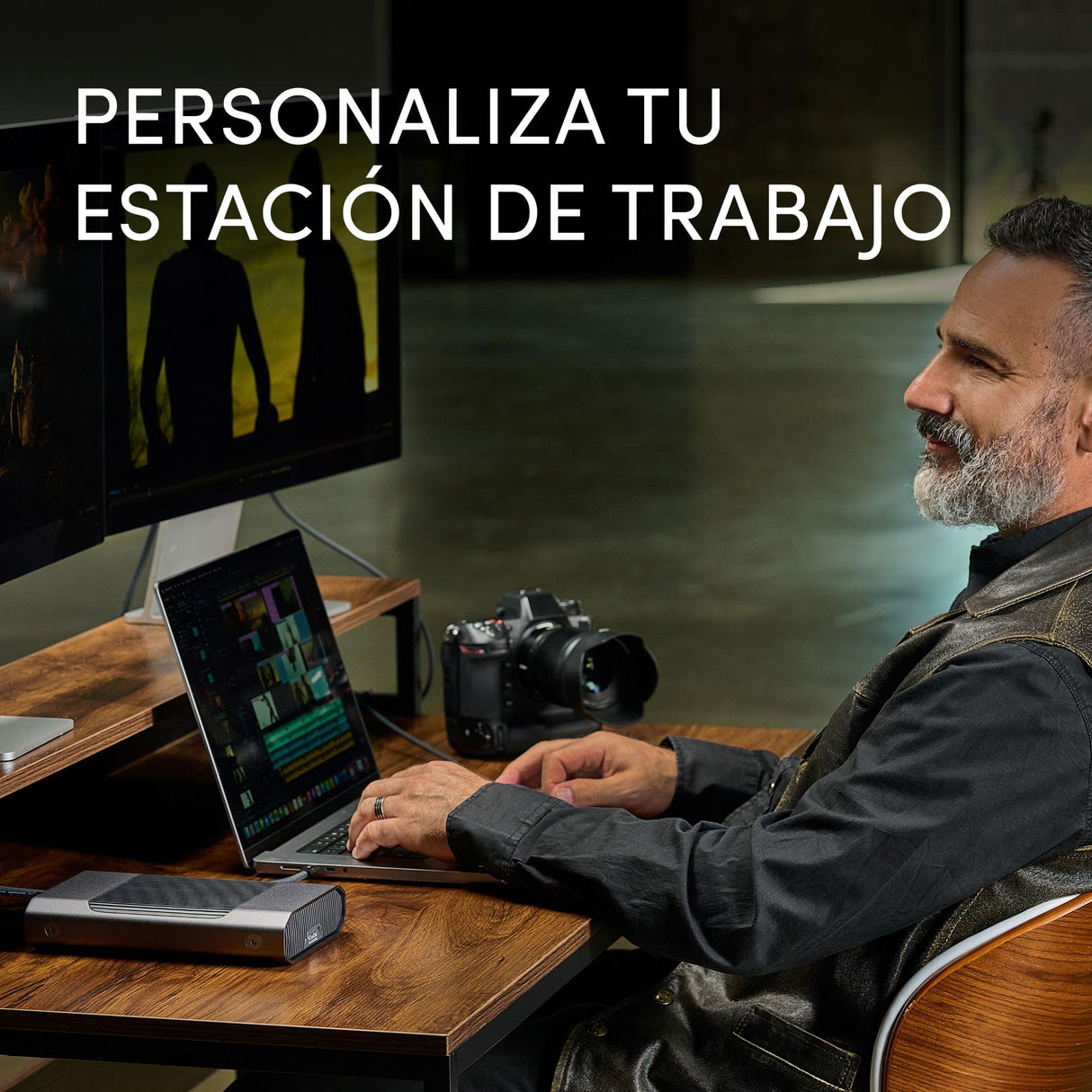 SanDisk Professional G-Drive 22 TB,- Disco Duro de Escritorio de Clase empresarial de 22 TB, hasta 280 MB/s USB-C (5 Gbps), USB3.2 Gen 1