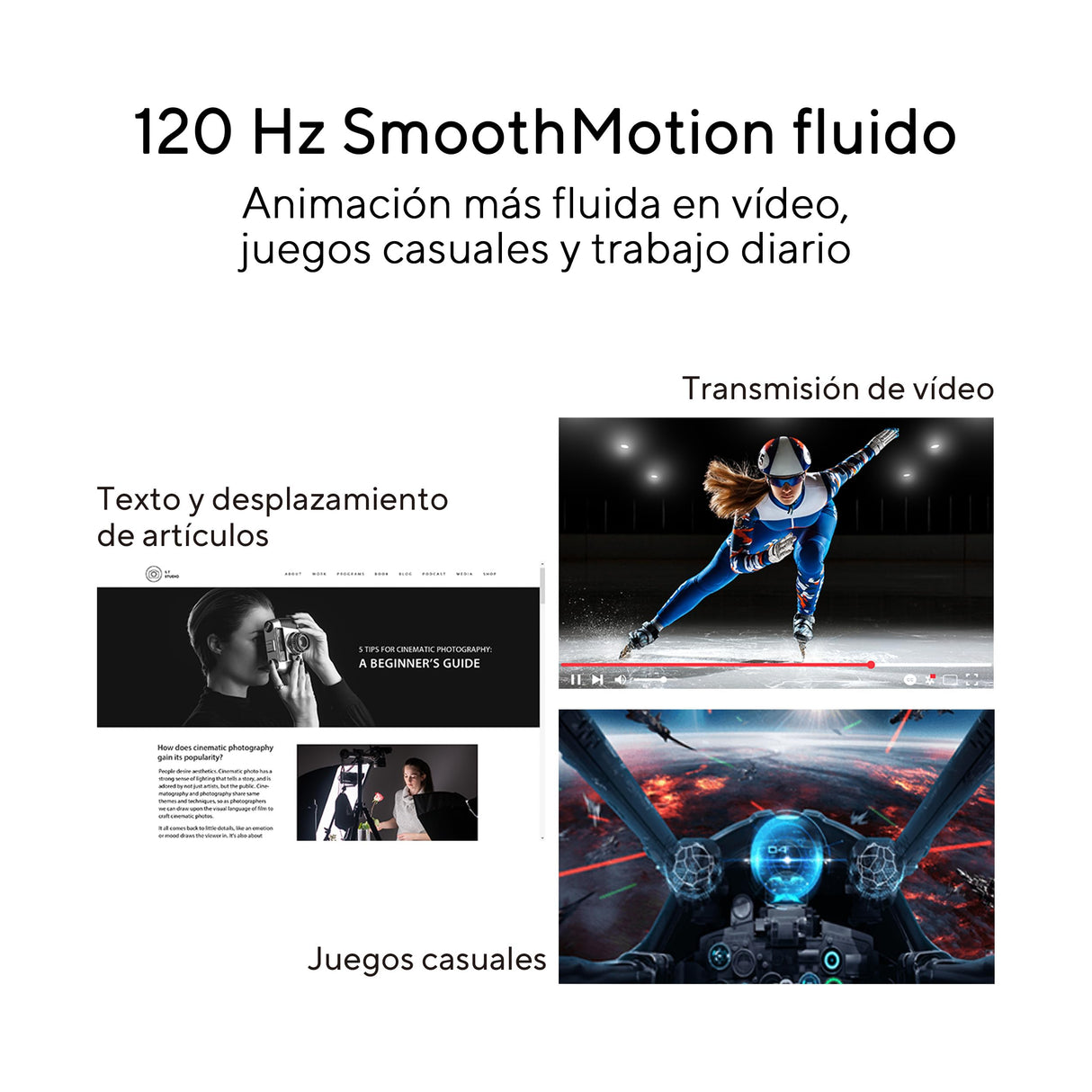 ASUS VA259HGA Monitor Gaming Eye Care de 25 Pulgadas, IPS, Full HD, sin Marco, 120 Hz, Adaptive-Sync, MPRT de 1 ms, HDMI, VGA, luz Azul Baja, antiparpadeo, Montaje en Pared