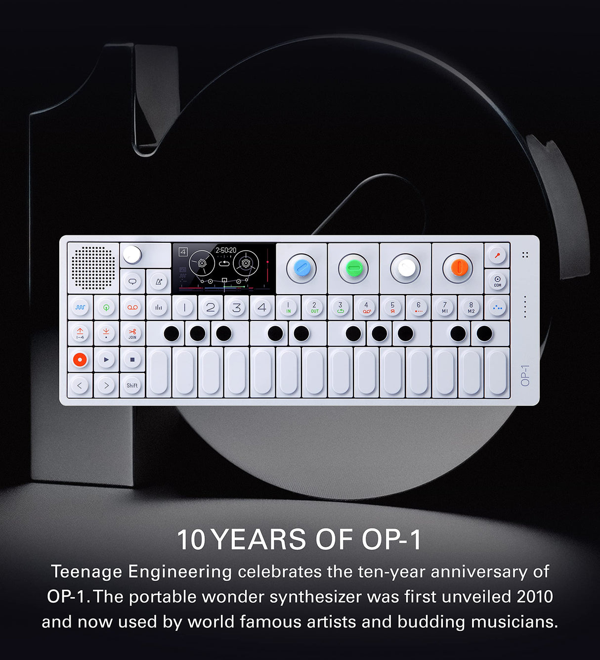 Teenage Engineering OP-1 - Sintetizador, sampler y controlador, portátil