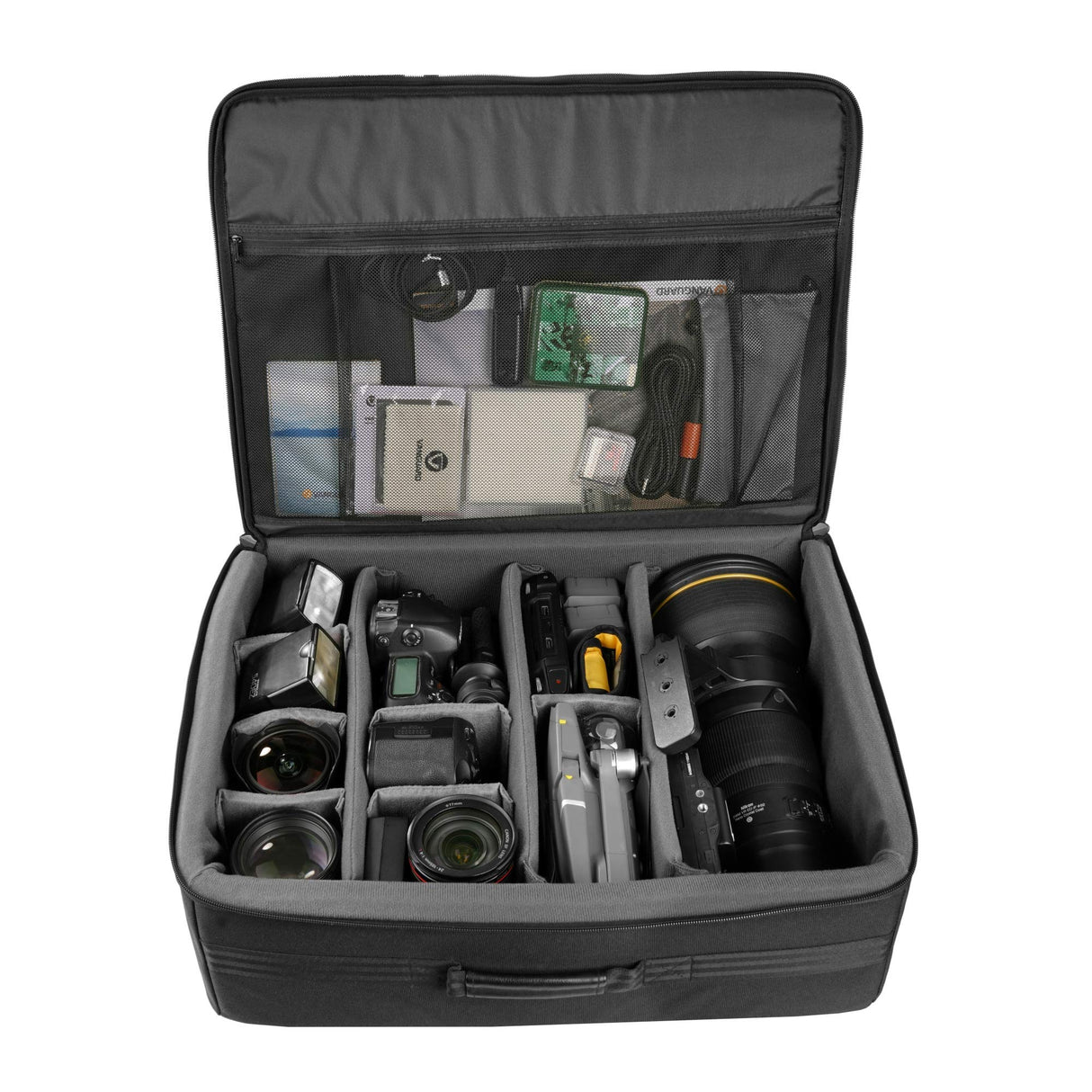 VANGUARD Divider Bag 53 - Organizador Maleta Blanda fotográfica para cámaras y Objetivos