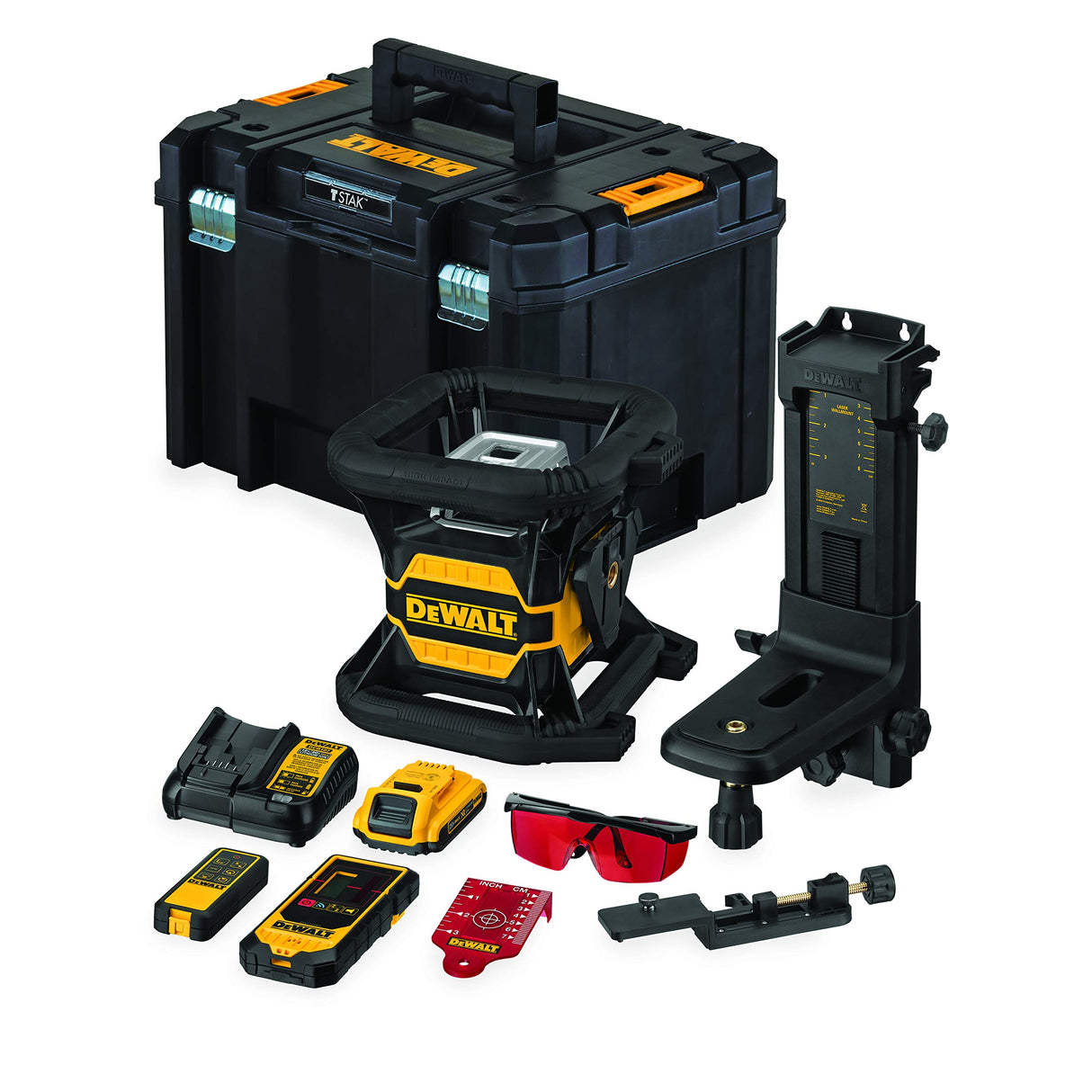 DEWALT DCE080D1RS-QW Dw BT Rotary 080 Red, 18 V, Multicolor