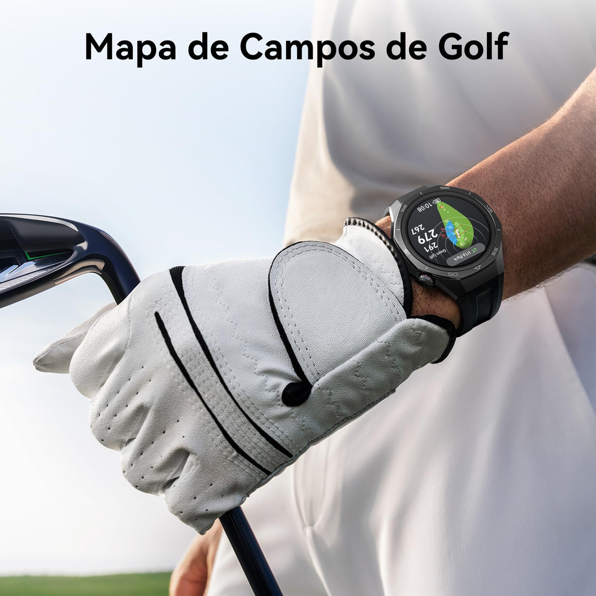 HUAWEI Watch GT 5 Pro 46mm Smartwatch, Silueta con Diseño Sofisticado, Deportes de Alto Nivel, Seguimiento de Salud, Monitoreo ECG, 14 Días de Duración, GPS, iOS y Android, Negro