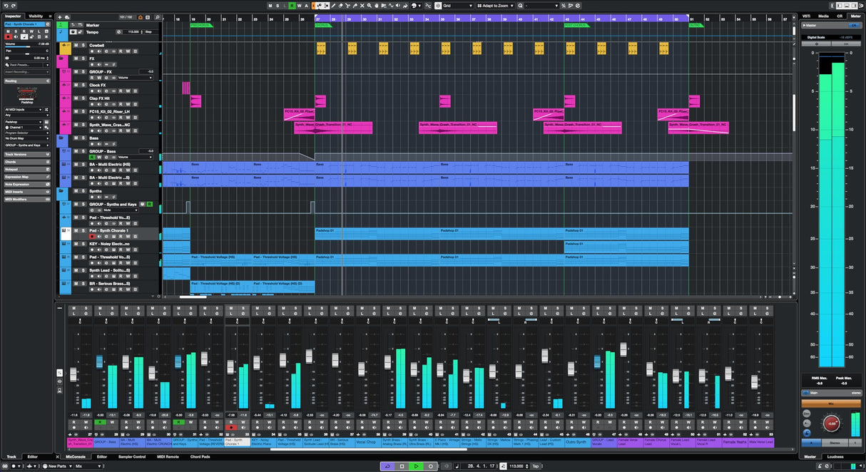 Steinberg Cubase Pro Recording Pack - UR816C USB3 Audio Interface y Cubase Pro Music Production Software