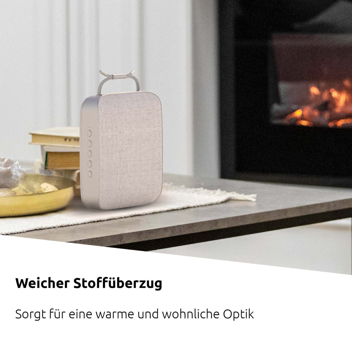 TechniSat Blupeaker TWS XL - Altavoz Bluetooth portátil (con estéreo True inalámbrico, Manos Libres, Bluetooth, 2 Altavoces estéreo de 15 W, batería, Entrada Auxiliar), Color Gris