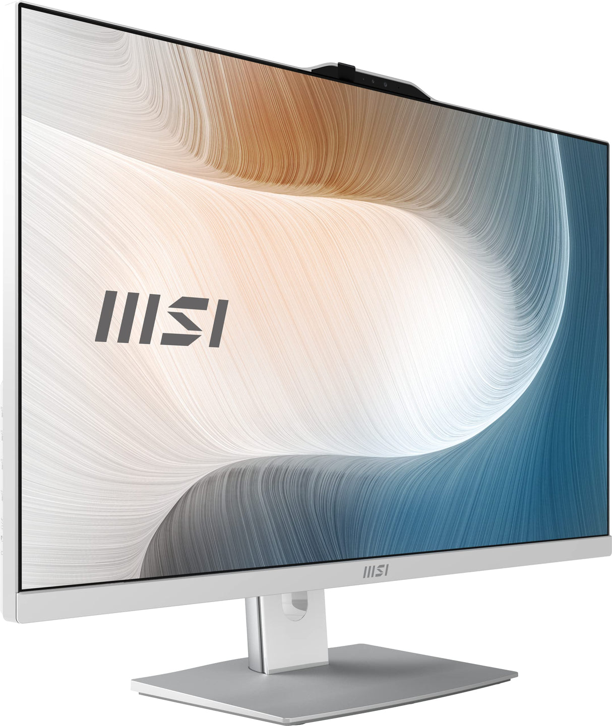MSI Modern AM272P 12M-022EU – Ordenador All In One 27”, CPU i5-1240P, DDR4 8GB, 512G M.2 PCIe SSD, Windows 11 Pro, color blanco
