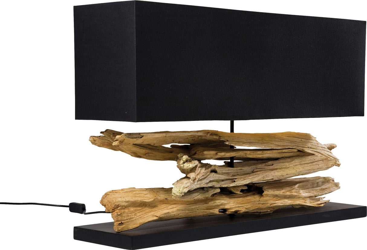 KARE Lámpara de Mesa, Nature Orizzontale, Marrón, 52 x 20 x 80 cm