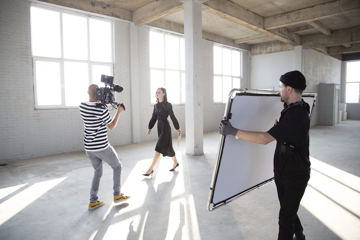 Manfrotto Pro Scrim - Kit Todo en uno, 1,1 x 2 m, tamaño Mediano
