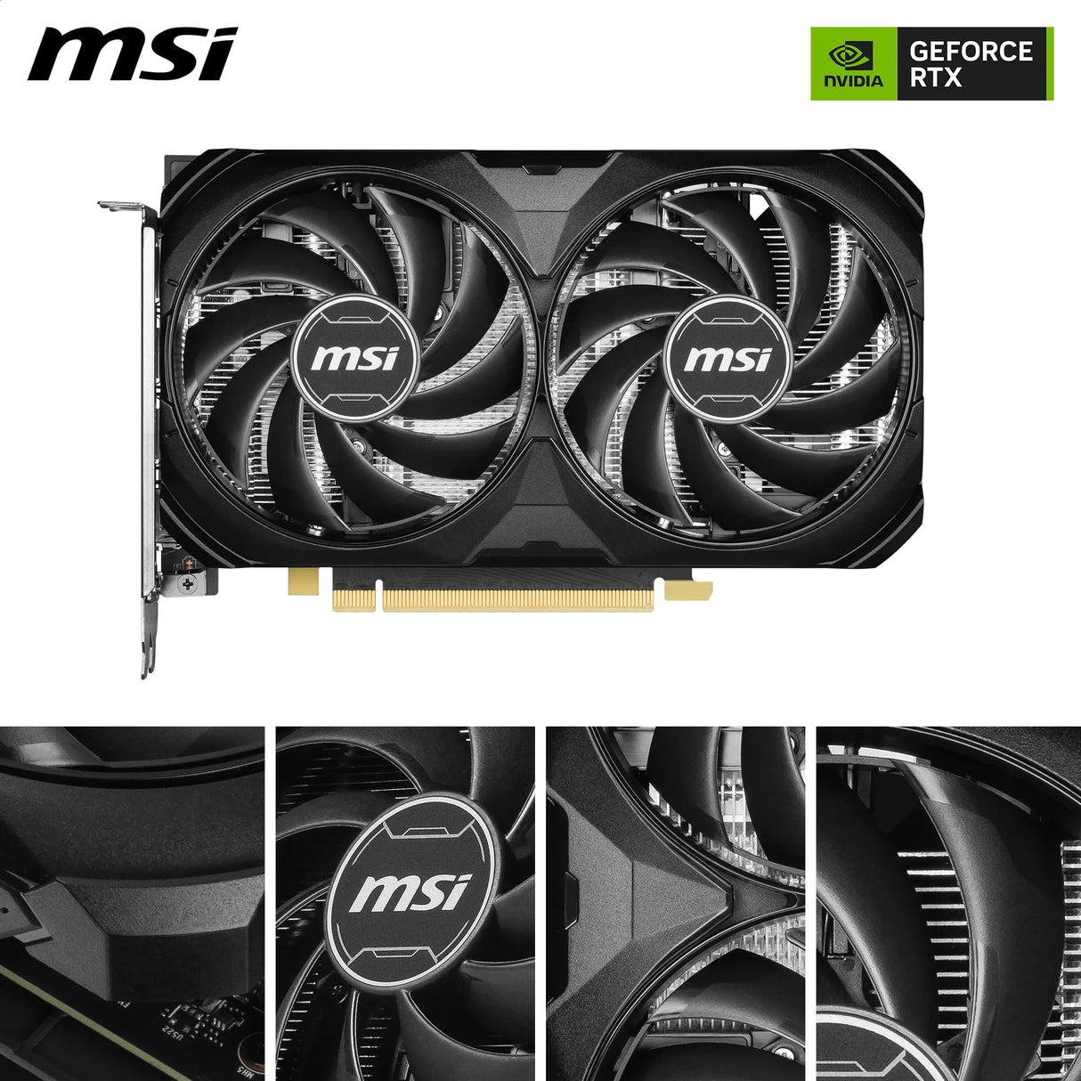 MSI GeForce RTX 3050 Ventus 2X XS White 8G OC