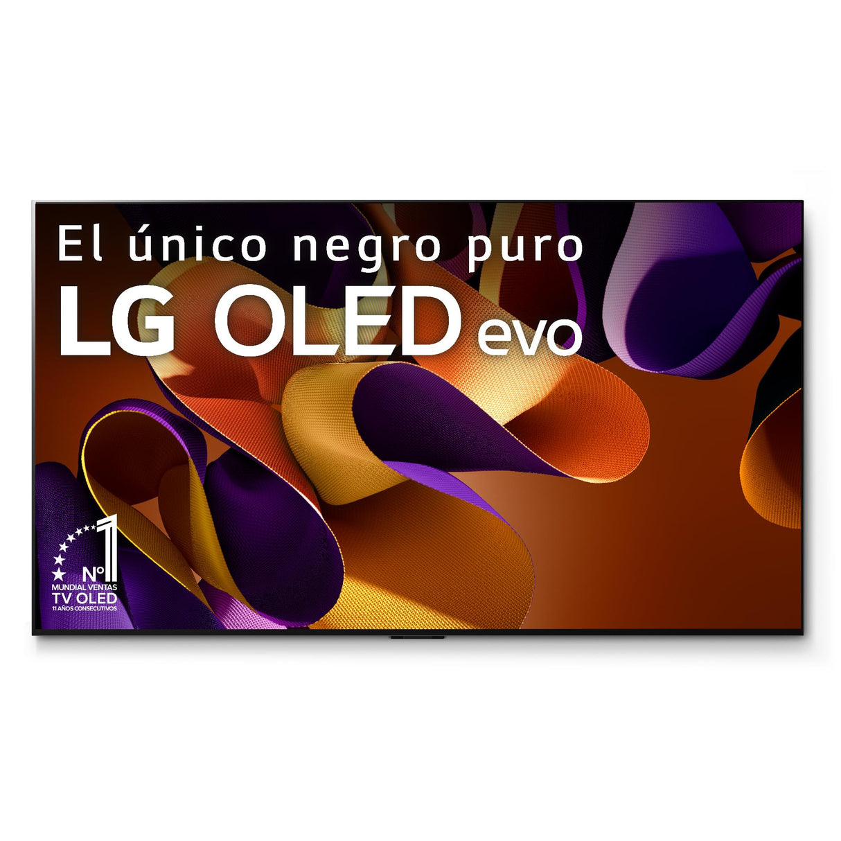 LG OLED55G45LW, 55", OLED EVO* 4K, Serie G4, Smart TV, WebOS24, Procesador a11, Dolby Vision, Dolby Atmos, webOS 24, 3840X2160,TV Gaming, 144 Hz, Integración Pared, Negro
