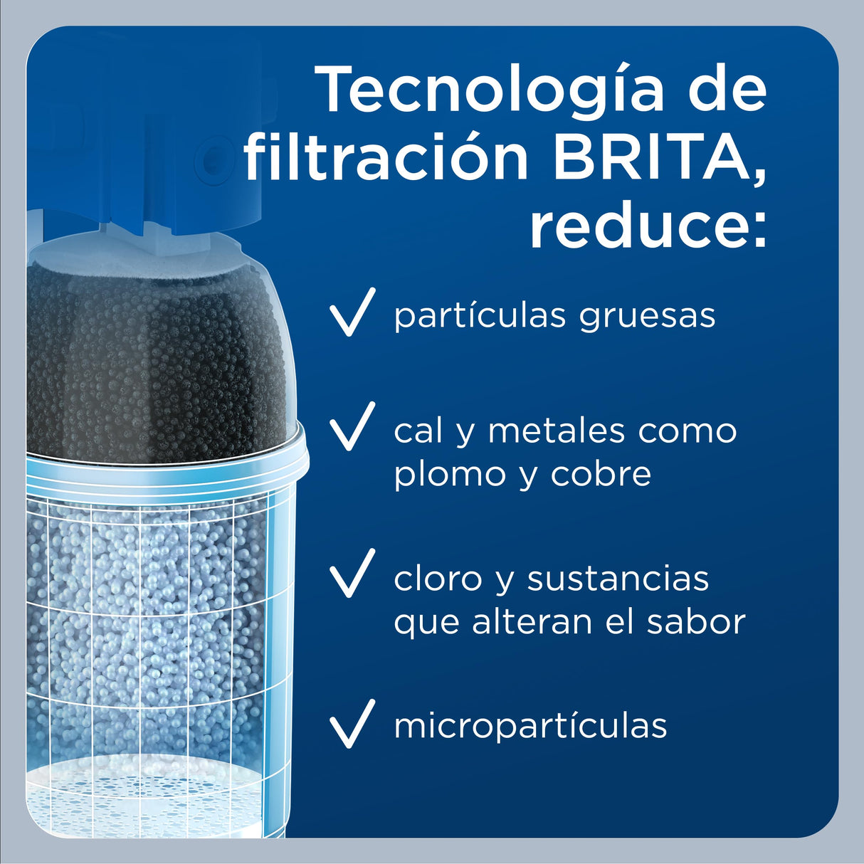 BRITA Sistema de filtración de agua mypure P1 Grifo con cartucho filtrante P1000: reduce la cal, los metales, el cloro y las impurezas para mejorar el sabor y calidad del agua