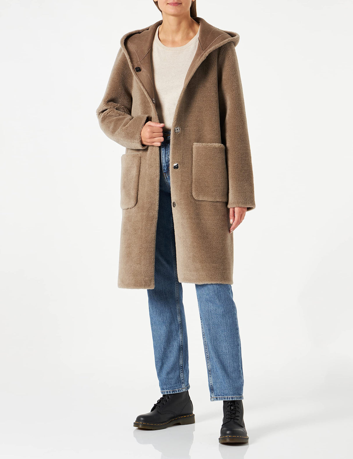 Oakwood Angélico Abrigo, marrón, L para Mujer