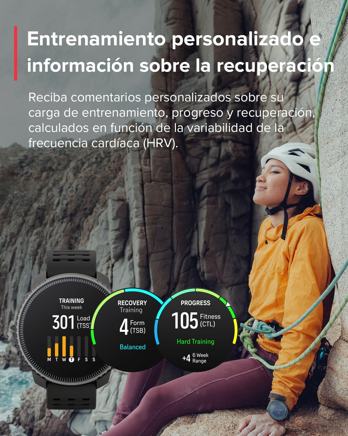 SUUNTO Vertical Reloj Deportivo - Smartwatch GPS, GPS de Doble Frecuencia, Mapas sin Conexión Gratuitos, Autonomía de hasta 50 Días, Carcasa Resistente Militarmente, Resistente al Agua hasta 100m