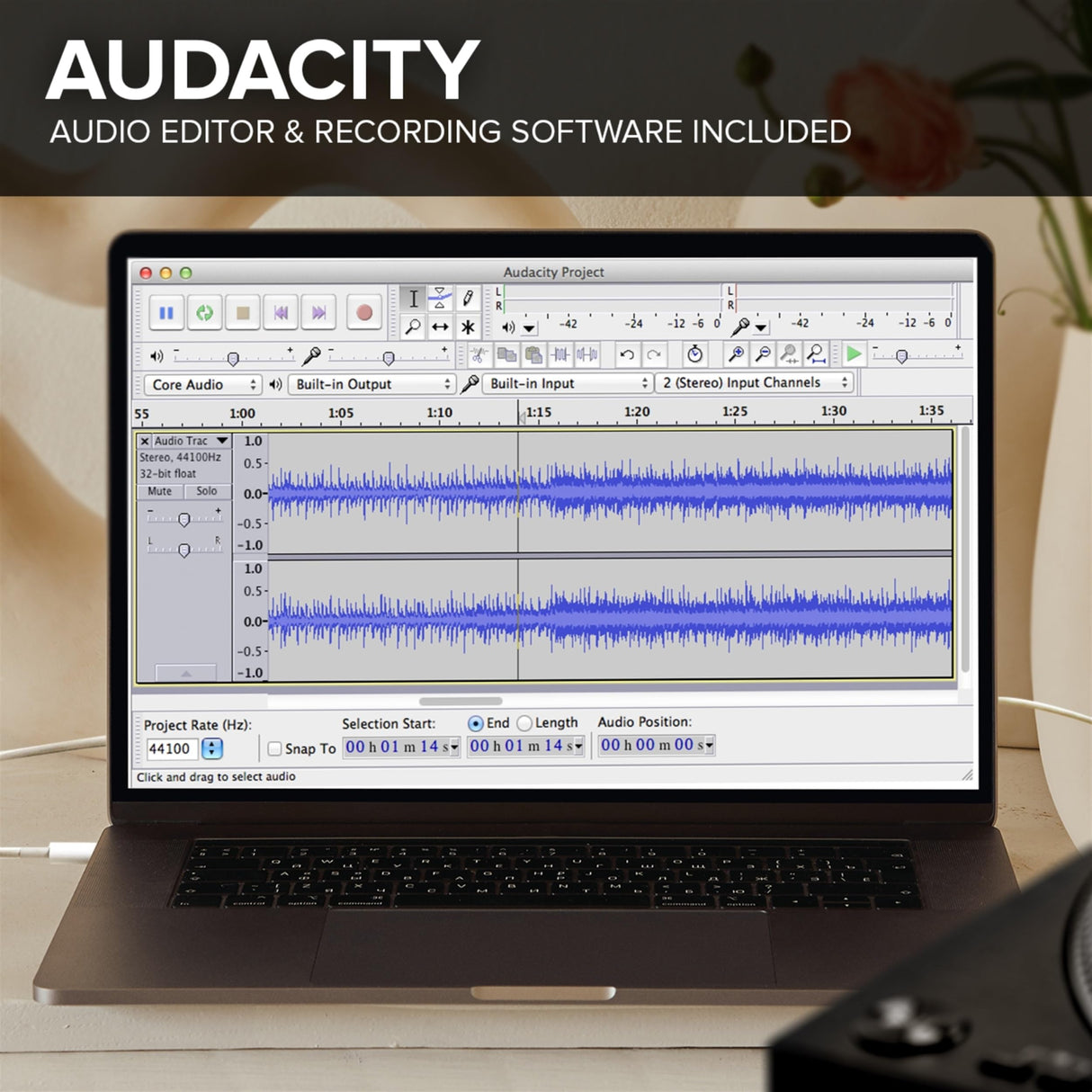Gemini Sound TT-4000 DJ DIRT-DRIVE DJ TurnTable, Torque alto, 3 velocidades de grabación de vinilo, preamplificador de fono conmutable, control de tono variable, plato de aluminio fundido a presión