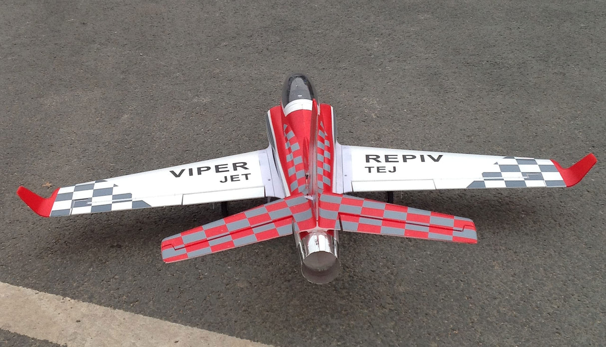 Amewi 24097 AMXFlight Viper Jet V4 6-8S Rojo PNP Pro Version