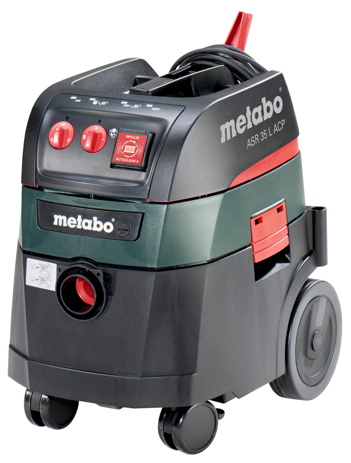 Metabo ASR 35 L ACP - Aspirador universal para seco y humedo, polvo clase L