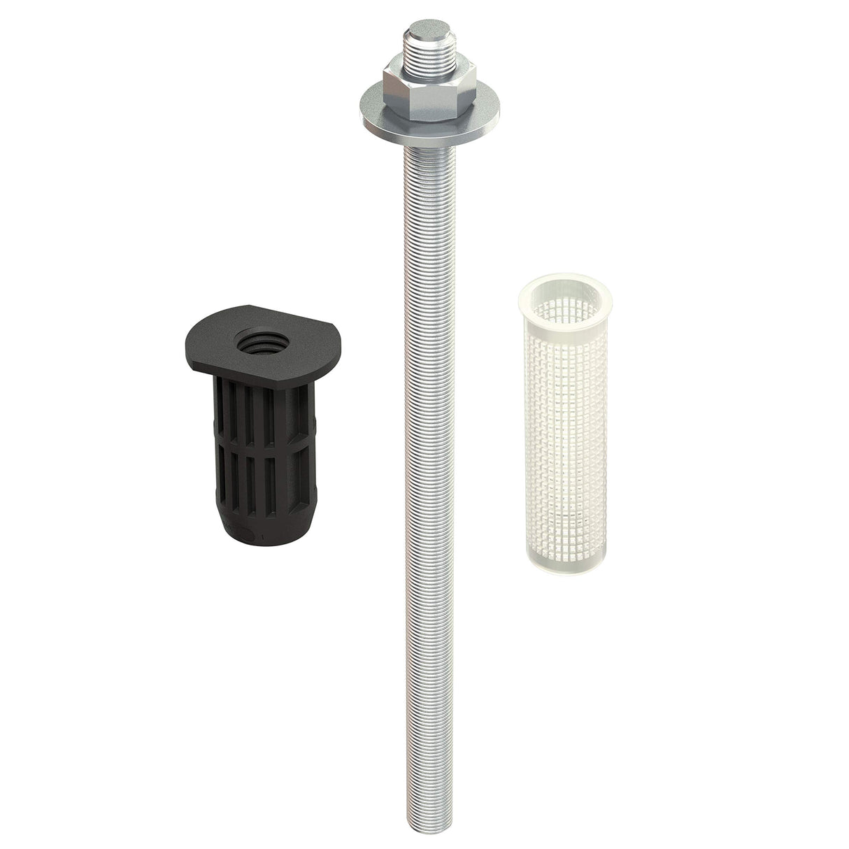 TOX 084100102 Sistema de Montaje de Cargas Pesadas, Metálico, 20x M12x300 mm