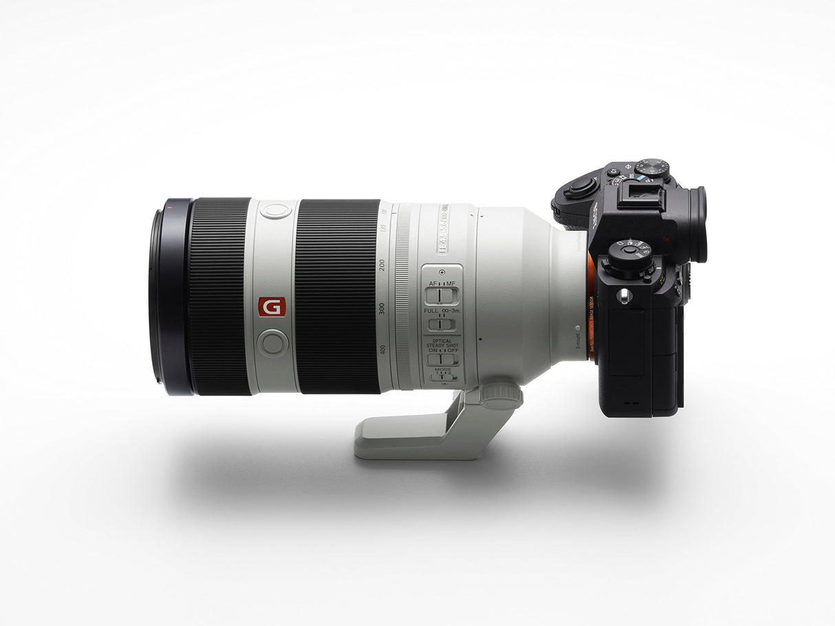 Sony FE 100-400mm f/4.5-5.6 GM OSS - Full-Frame, Super Teleobjetivo Zoom (SEL100400GM), Blanco