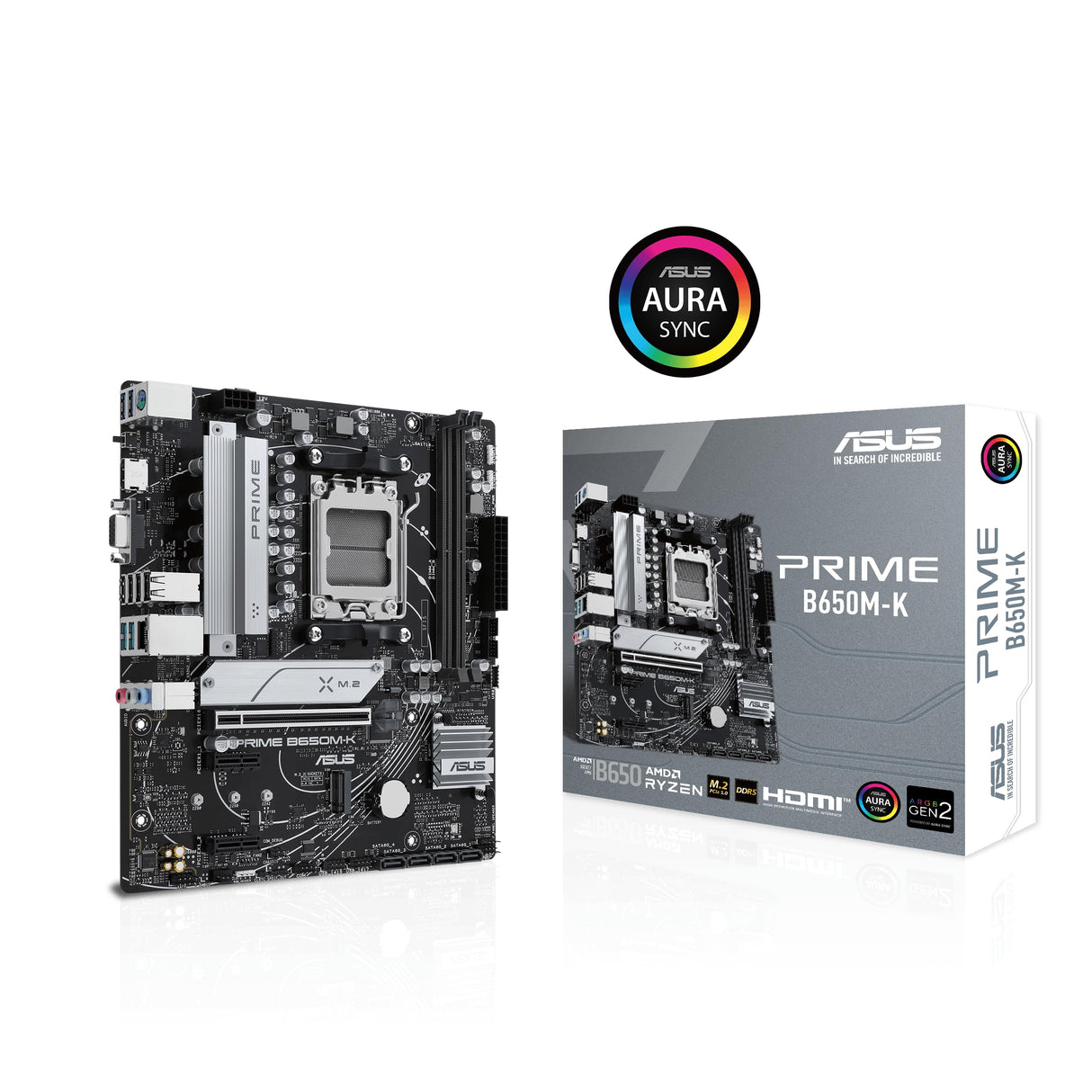 Placa Base ASUS AM5 Prime B650M-K