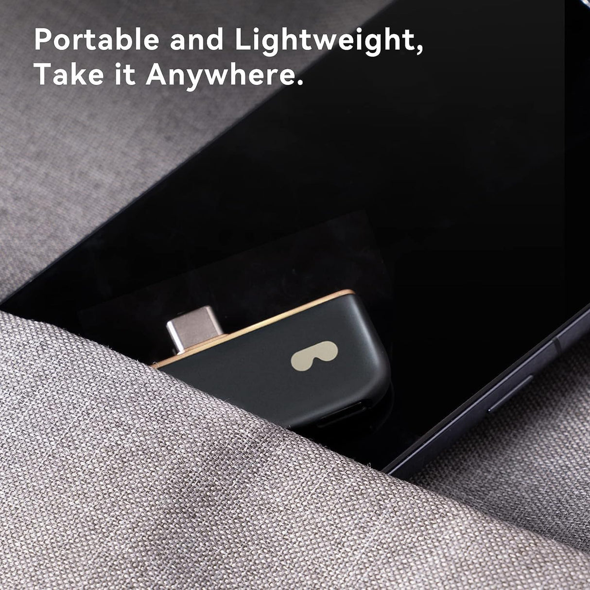 Rokid Mini Hub convertidor de Carga, Accesorios de Vidrio Air AR para Switch Xbox Smart Phone, Uso Mientras se Carga (Solo se Adapta a Gafas Air AR)