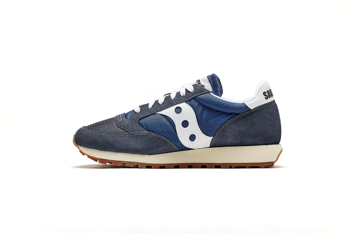 Saucony Jazz Original Vintage, Scarpe da ginnastica Uomo, Dark Grey Navy, 44 EU