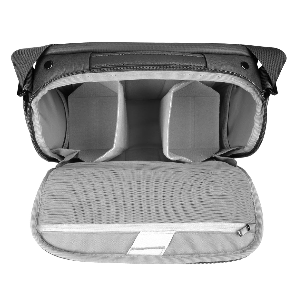 Vanguard Veo Metro S7L BK - Bolsa de fotógrafo para cámara, Objetivos y Tablet de 11 Pulgadas, Negro