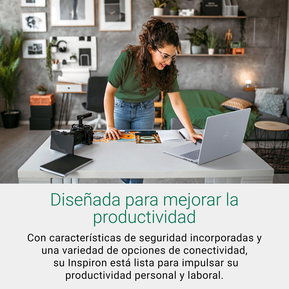 Dell Inspiron 16 5640 Ordenador Portátil de 16" FHD+, Intel Core i5-1334U, Intel Iris Xe Graphics, 16GB RAM, 512GB SSD, Fingerprint Reader, Windows 11, Teclado retroiluminado QWERTY Español, Ice Blue