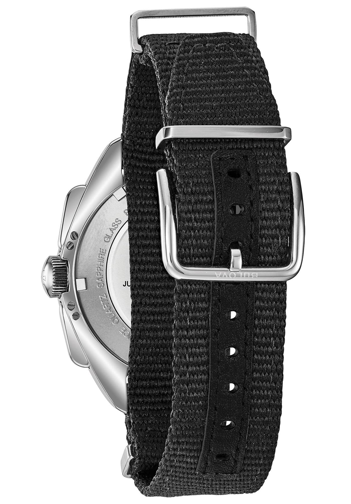 Bulova Reloj Cronógrafo para Hombres de Cuarzo con Correa en Nylon 96A225