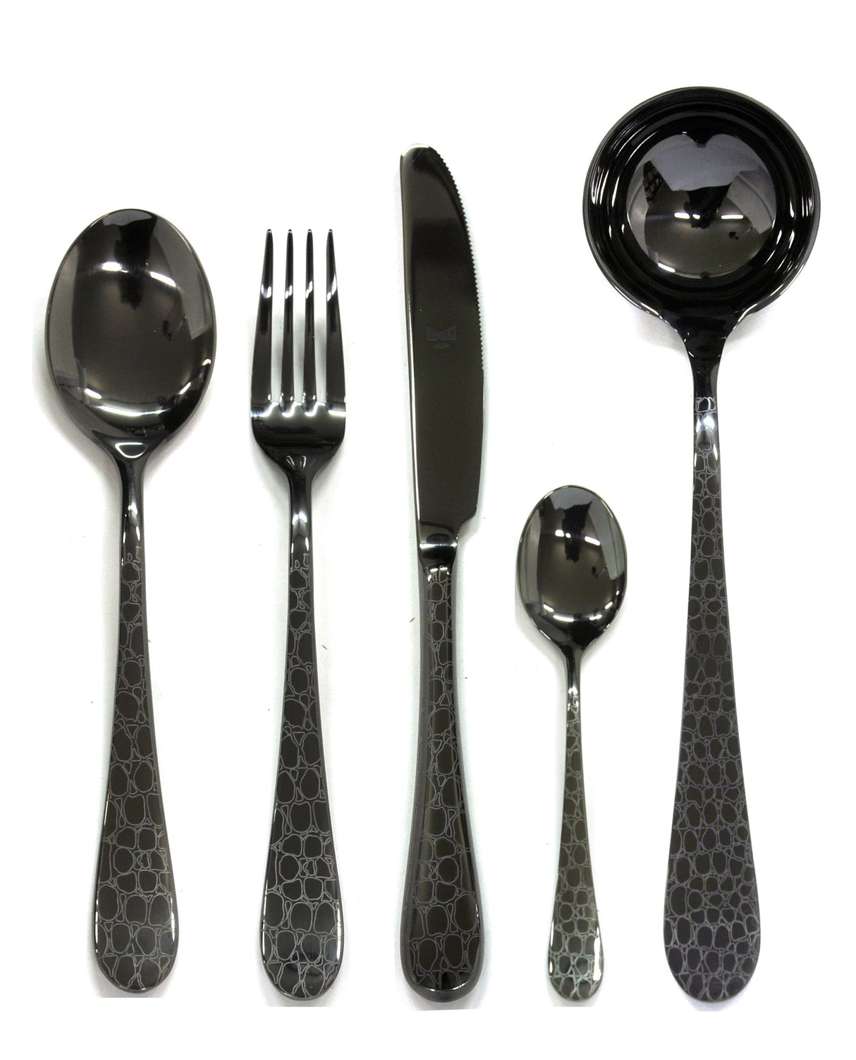 Mepra 1096C22049 - Cubertería Especial unificada, Color Negro