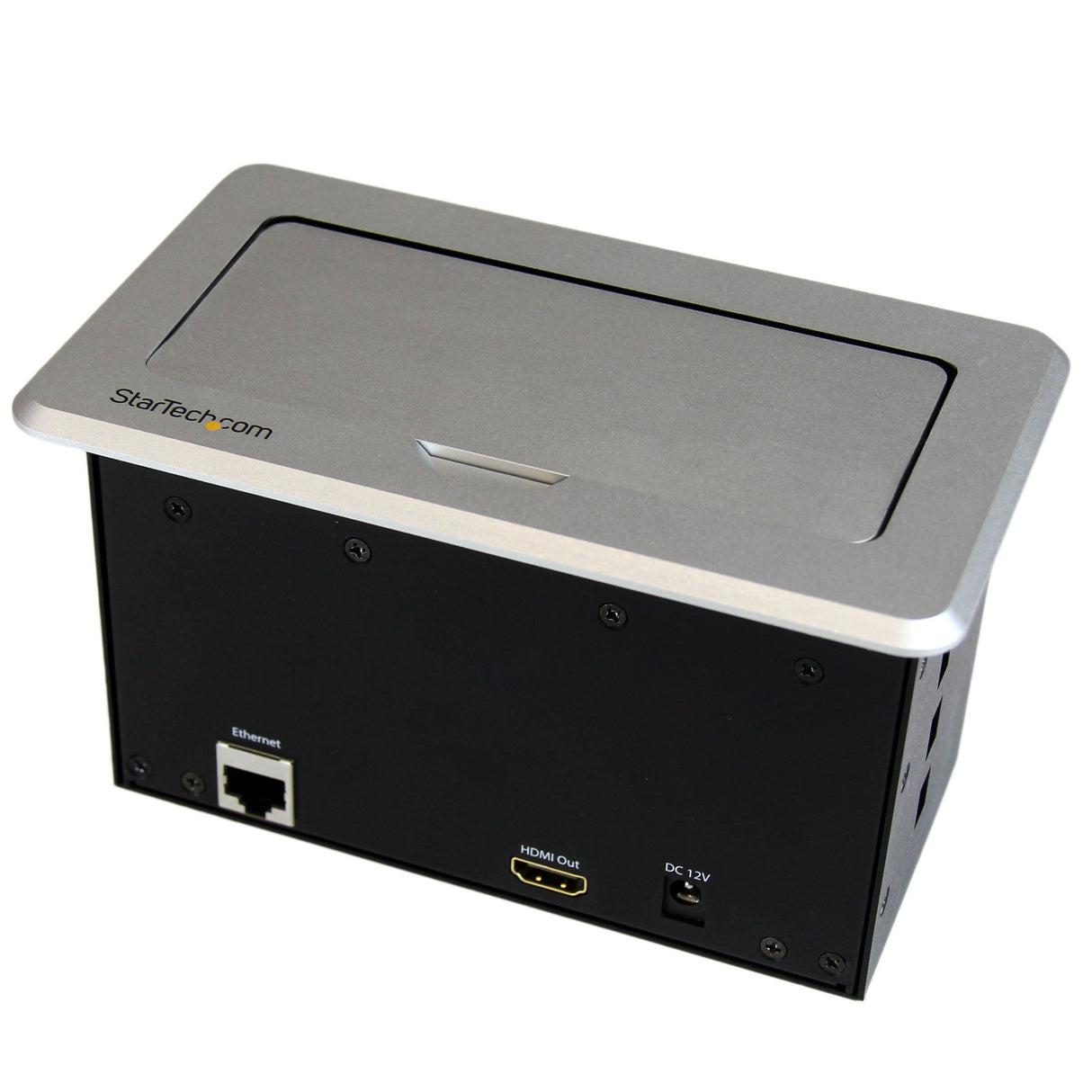 StarTech.com BOX4HDECP - Módulo de Conexiones con Salida HDMI VGA y Mini DisplayPort con Puerto de Carga USB
