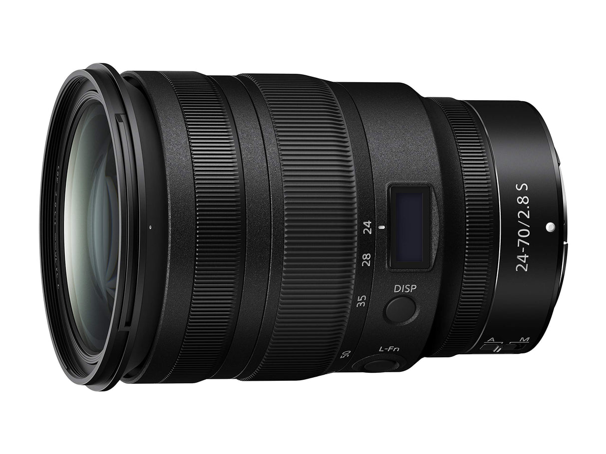 Nikon Objetivo Nikkor Z 24-70 mm f/2.8 S, para Nikon Z Serie S Zoom Estándar, Profesional, Negro