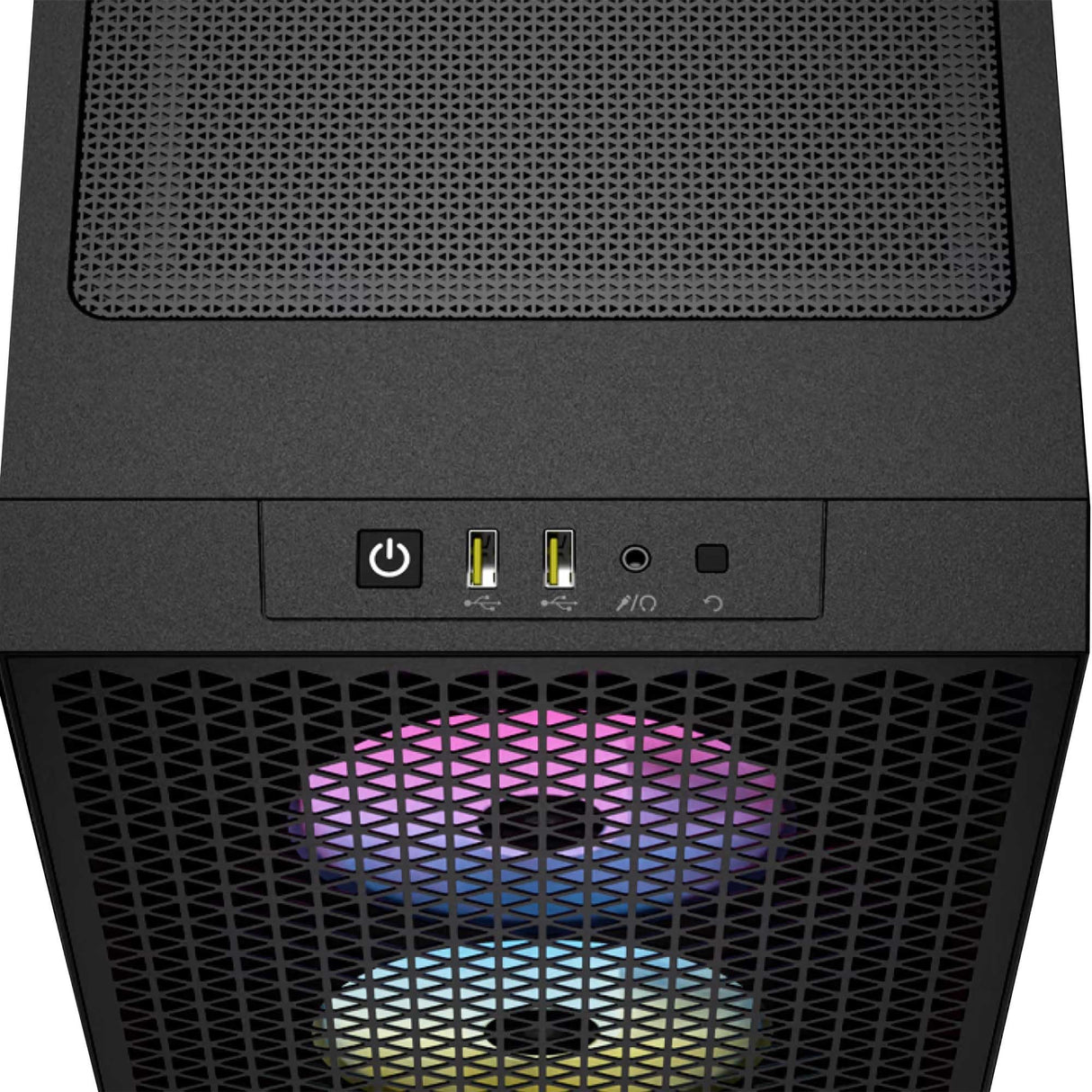 Corsair - PC Gamer iCUE AMD 4070 - MSI GeForce RTX 4070 12GB - Corsair 3000D Airflow RGB - Tarjeta Mere MSI B550M Pro WiFi - Corsair Vengeance Pro SL 2X8GB DDR4 3600 - SSD 1TB - Windows 11 Pro