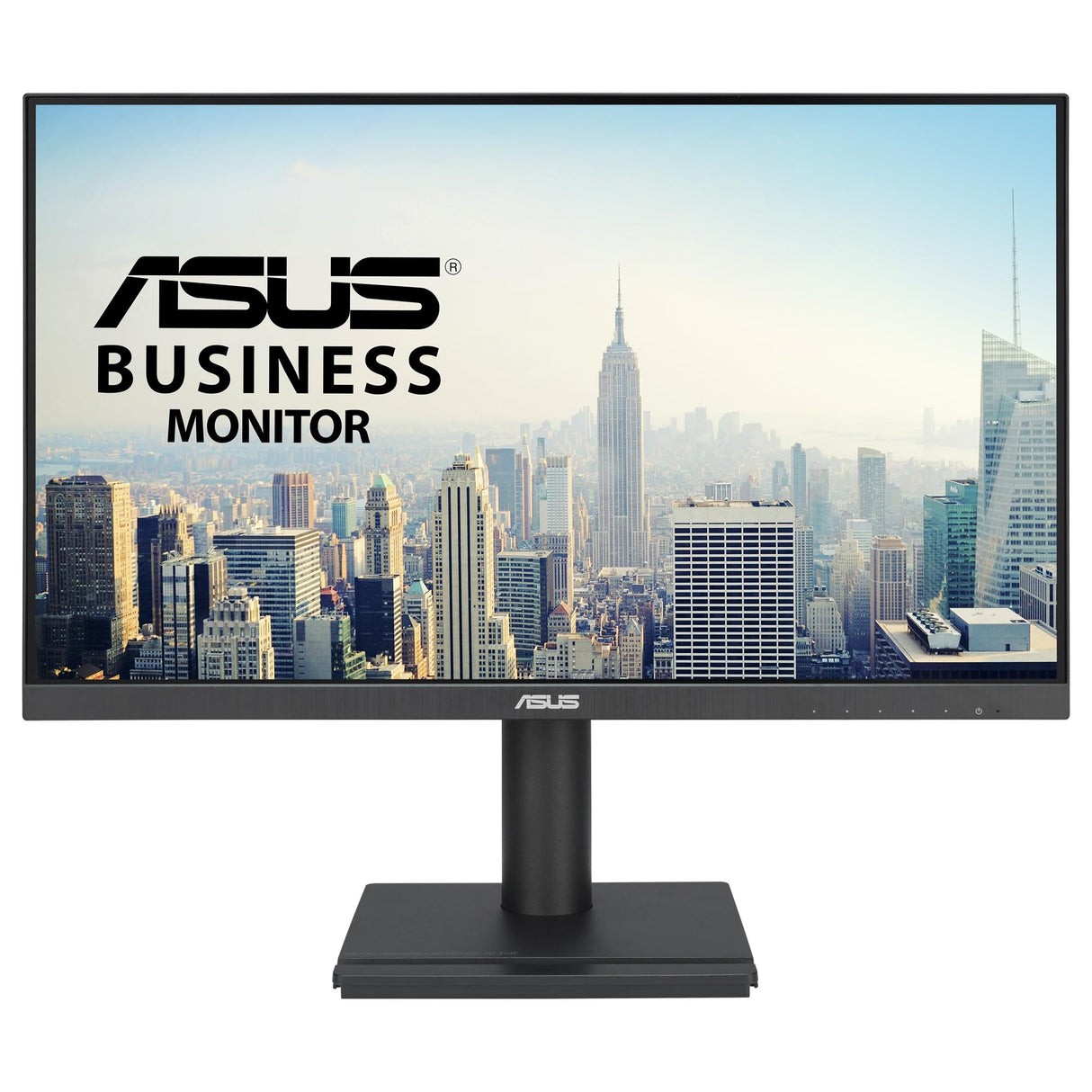 ASUS VA24DQFS Monitor profesional de 24 Pulgadas, IPS, Full HD, sin marco, 100 Hz, Adaptive-Sync, MPRT de 1 ms, HDMI, DisplayPort, VGA, luz azul baja, antiparpadeo, diseño ergonómico, montaje en pared