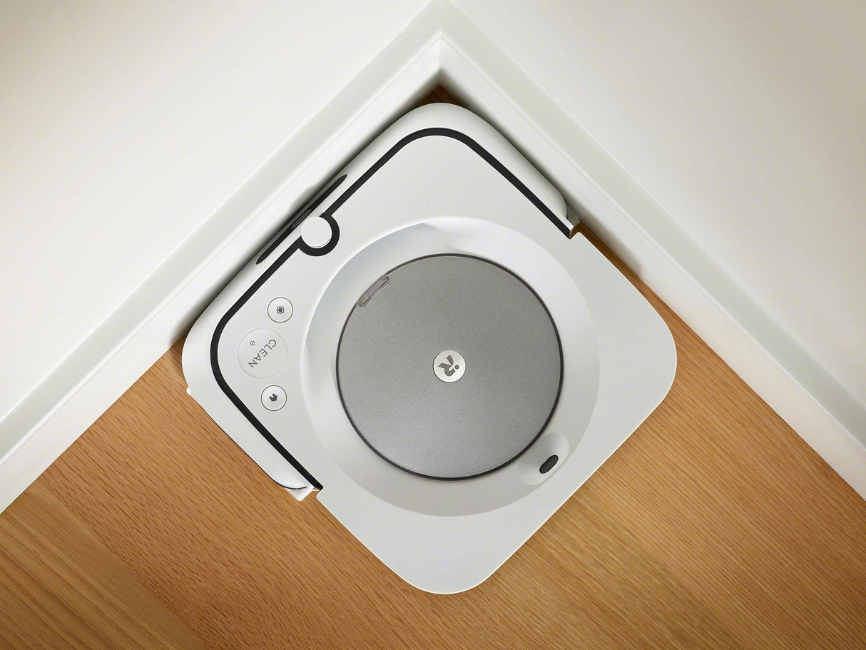 iRobot Braava Jet M6 Robot friegasuelos, Pulverizador de Chorro a presión, Friega, WiFi, App
