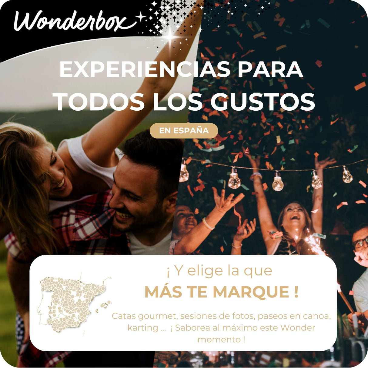 item_name WONDERBOX Caja Regalo - UN Dia MÁGICO para Dos - 8500 experiencias en España y Europa