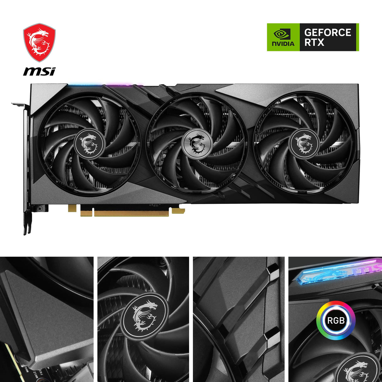 MSI GeForce RTX 4060 Gaming X Slim Tarjeta Gráfica - RTX 4060 Ti, GDDR6, 16GB, PCIe 4.0-2 x TORX Fan 4.0 - HDMI 2.1a, DisplayPort 1.4a