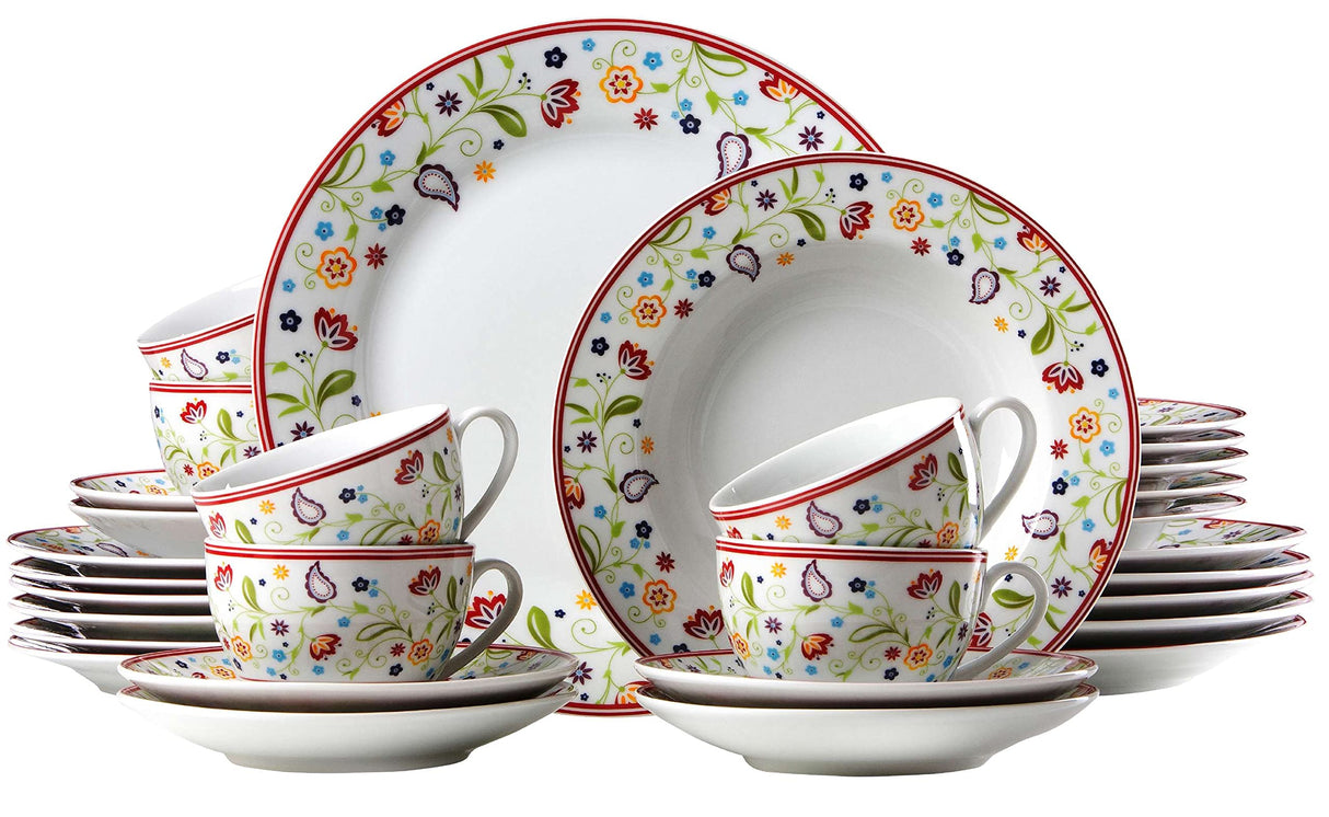 Ritzenhoff & Breker 024883 Doppio Shanti - Vajilla (30 Piezas)